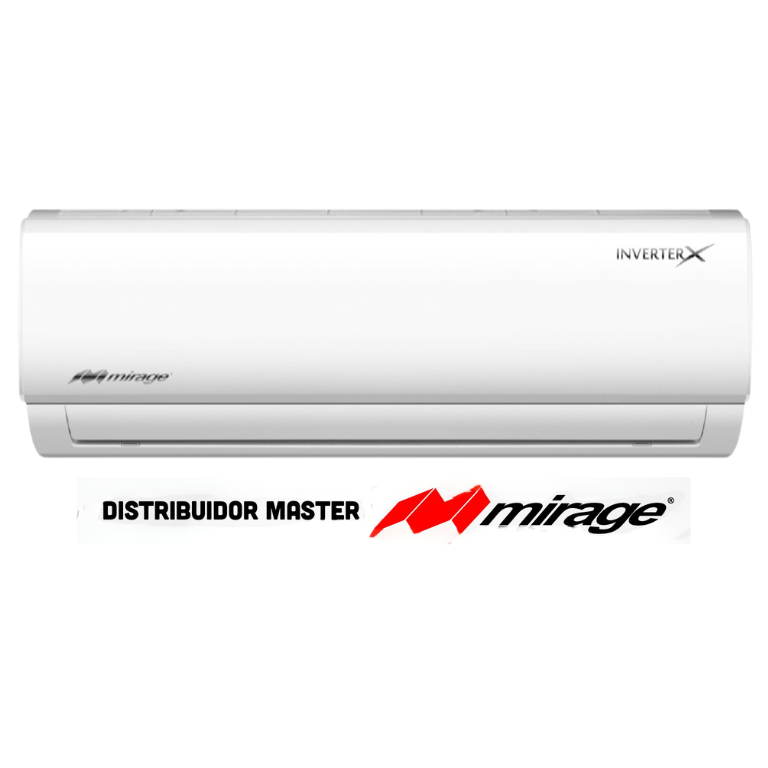 Minisplit Mirage Inverter X 2 Ton, Solo Frío 23000 220V 