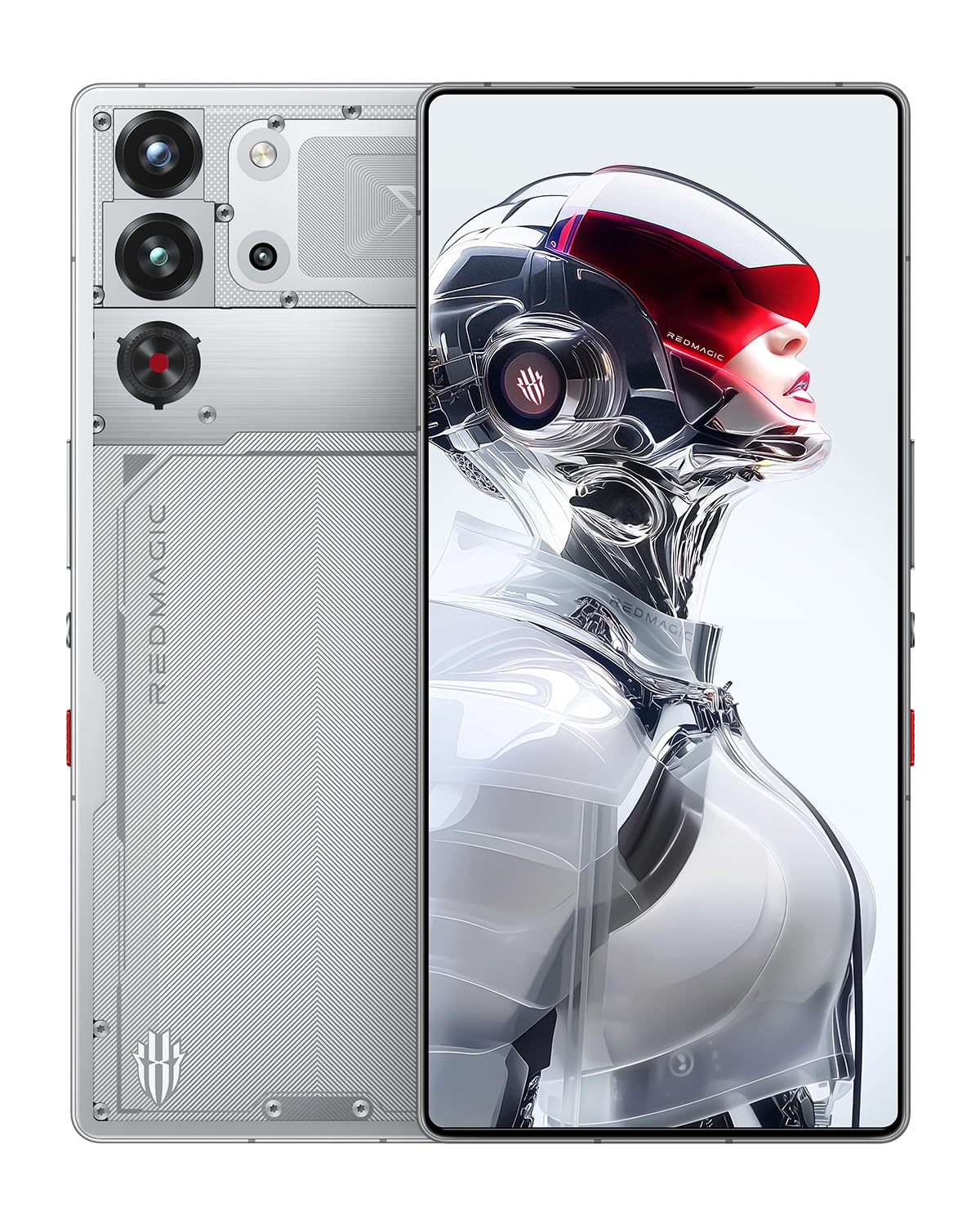 Celular RedMagic 10S Pro 5G 16 GB RAM 512 GB Plata AMOLED Gaming Desbloqueado