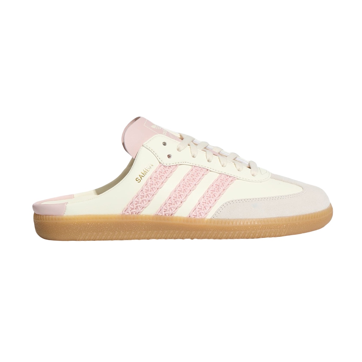 Tenis Zapatilla Adidas Samba Mule Cream Pink para mujer