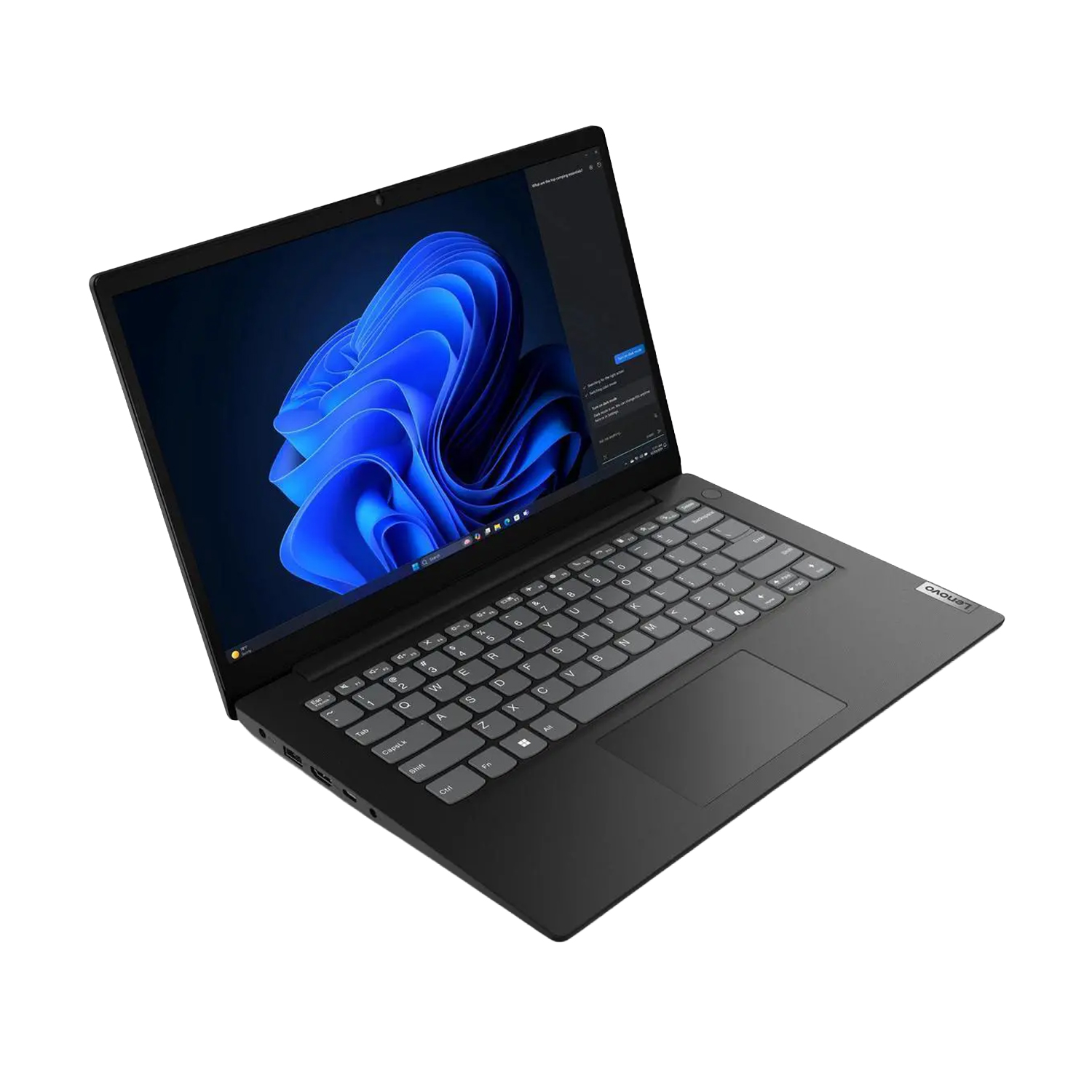 Laptop Lenovo V14 G5 14" 16GB DDR5 1TB PCle SSD W11 Negro 83HDA06BUS