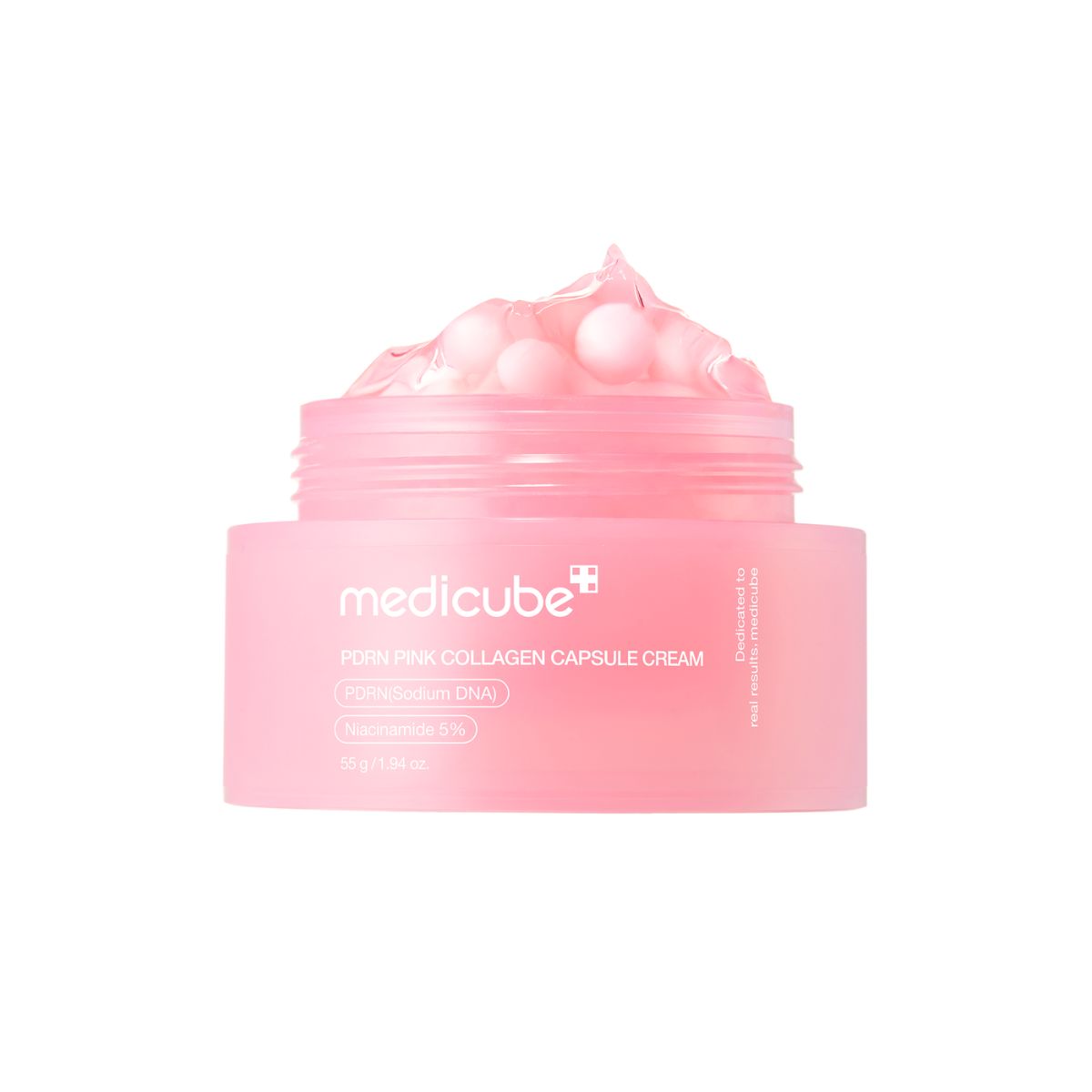 Medicube PDRN Pink Collagen Capsule Cream Crema Facial Hidratante y Reafirmante con PDRN, Colágeno y Ácido Hialurónico 