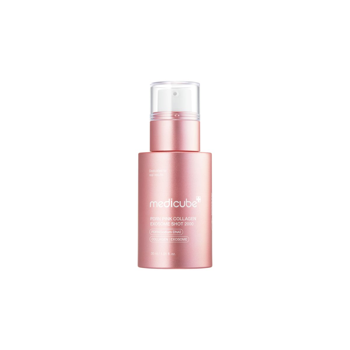 Medicube PDRN Pink Collagen Exosome Shot 2000 Sérum Facial con PDRN y Colágeno para Poros, Hidratación y Luminosidad 