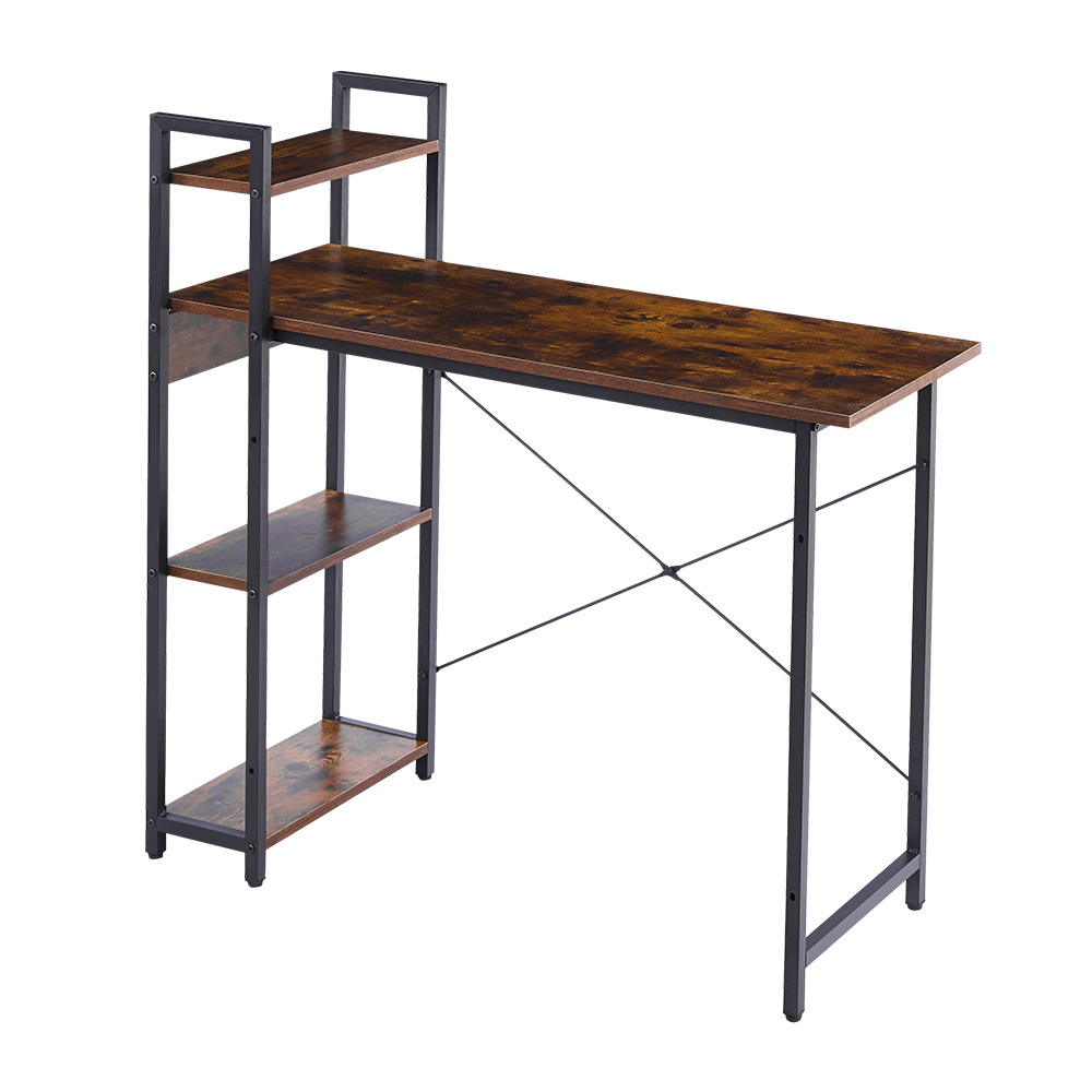 ESCRITORIO MINIMALISTA ESTILO MADERA VETEADA DE 1 M