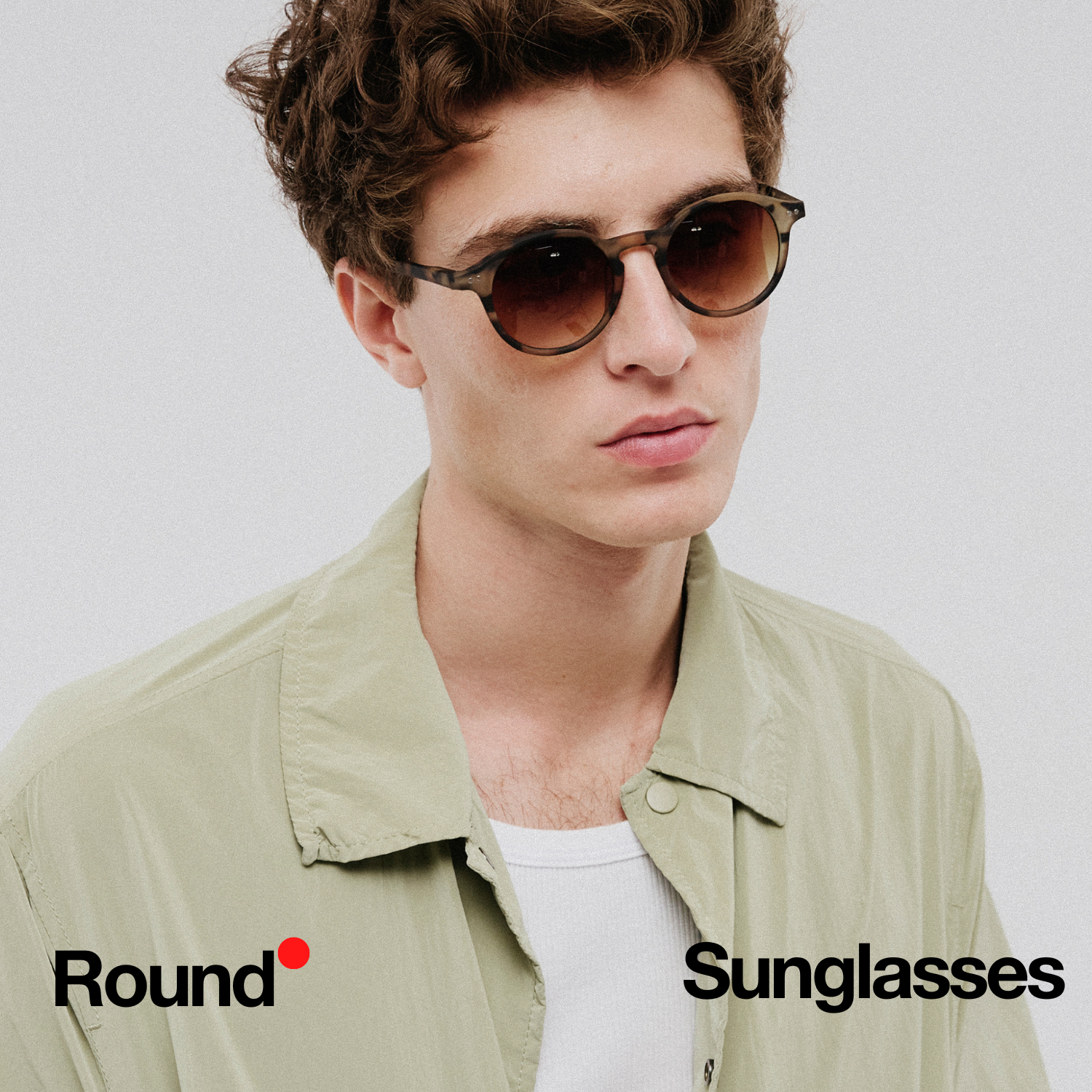 Lentes de Sol B+D Round Solskin Unisex Proteccion UV400