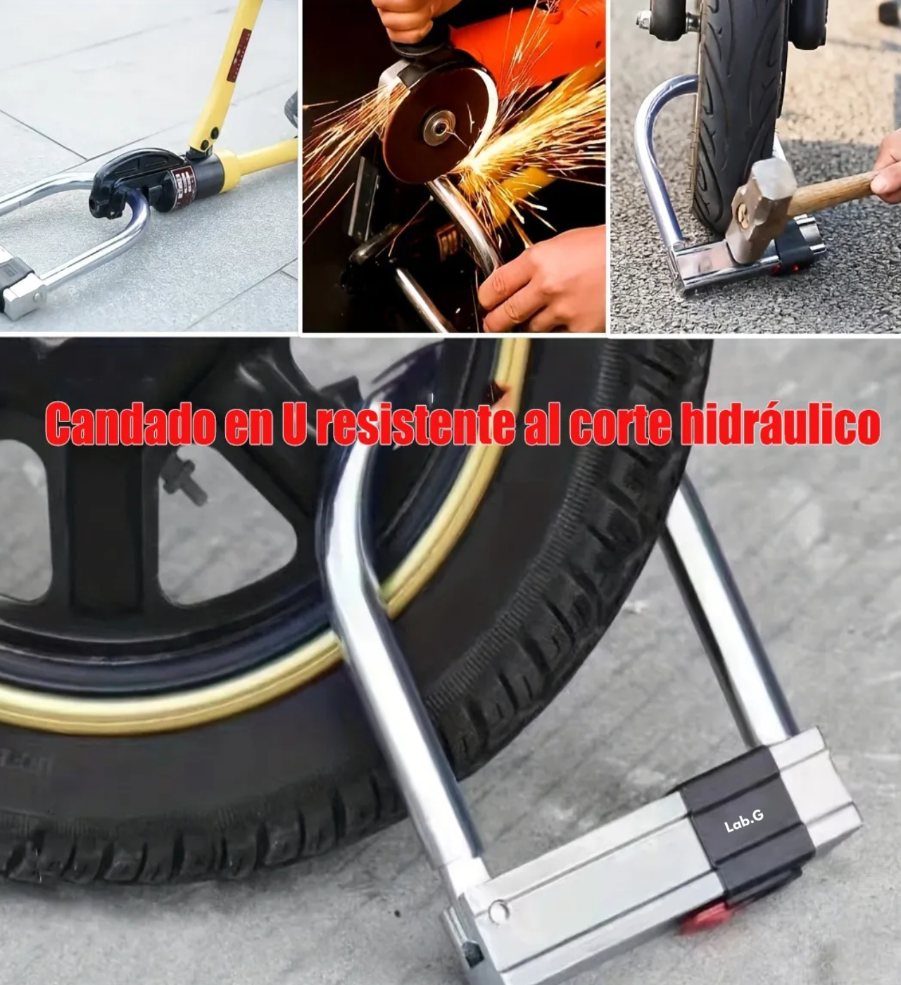 Candado Antirrobo Para Moto
