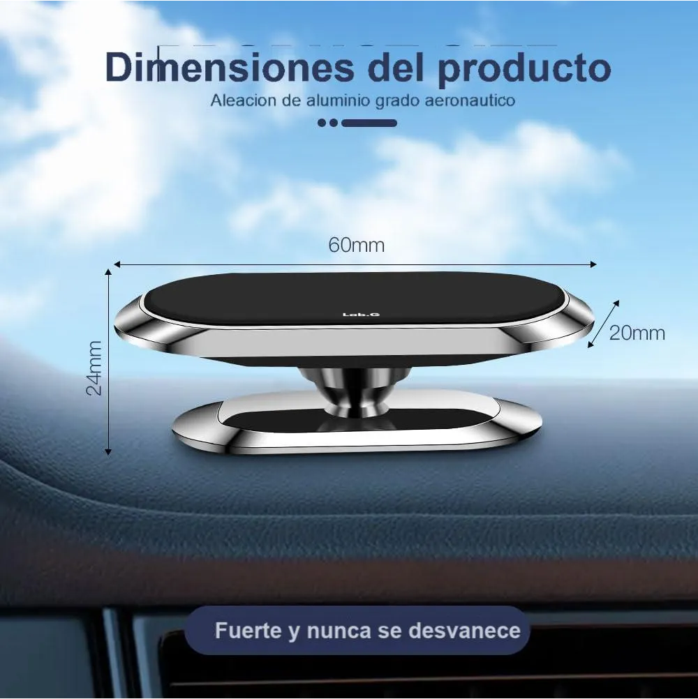 Soporte Magnético Celular Para Auto,base Para Celular Coche 2 Pack