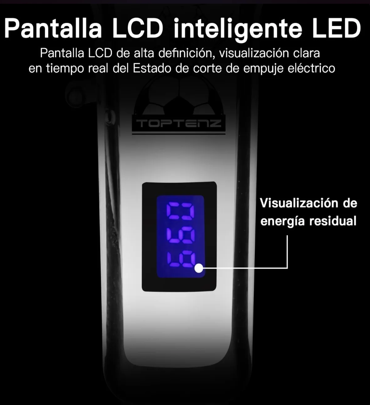 Kit De Cortapelos Profesional Hombres Recortador Pelo Barba Plata