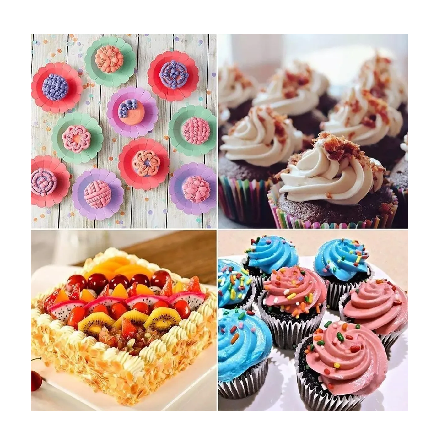 137 Duyas Boquillas Rusas Base Giratoria Pasteles Repostería