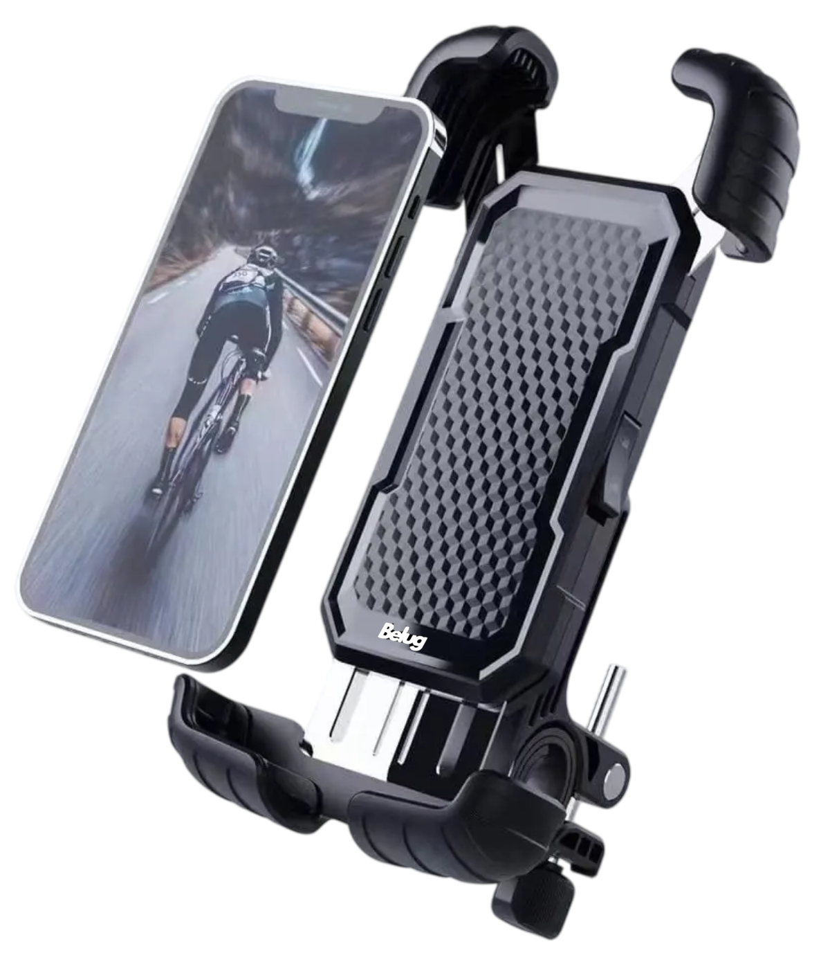 Soporte Para Celular Moto/bicicleta, Base Porta Teléfono360° Negro