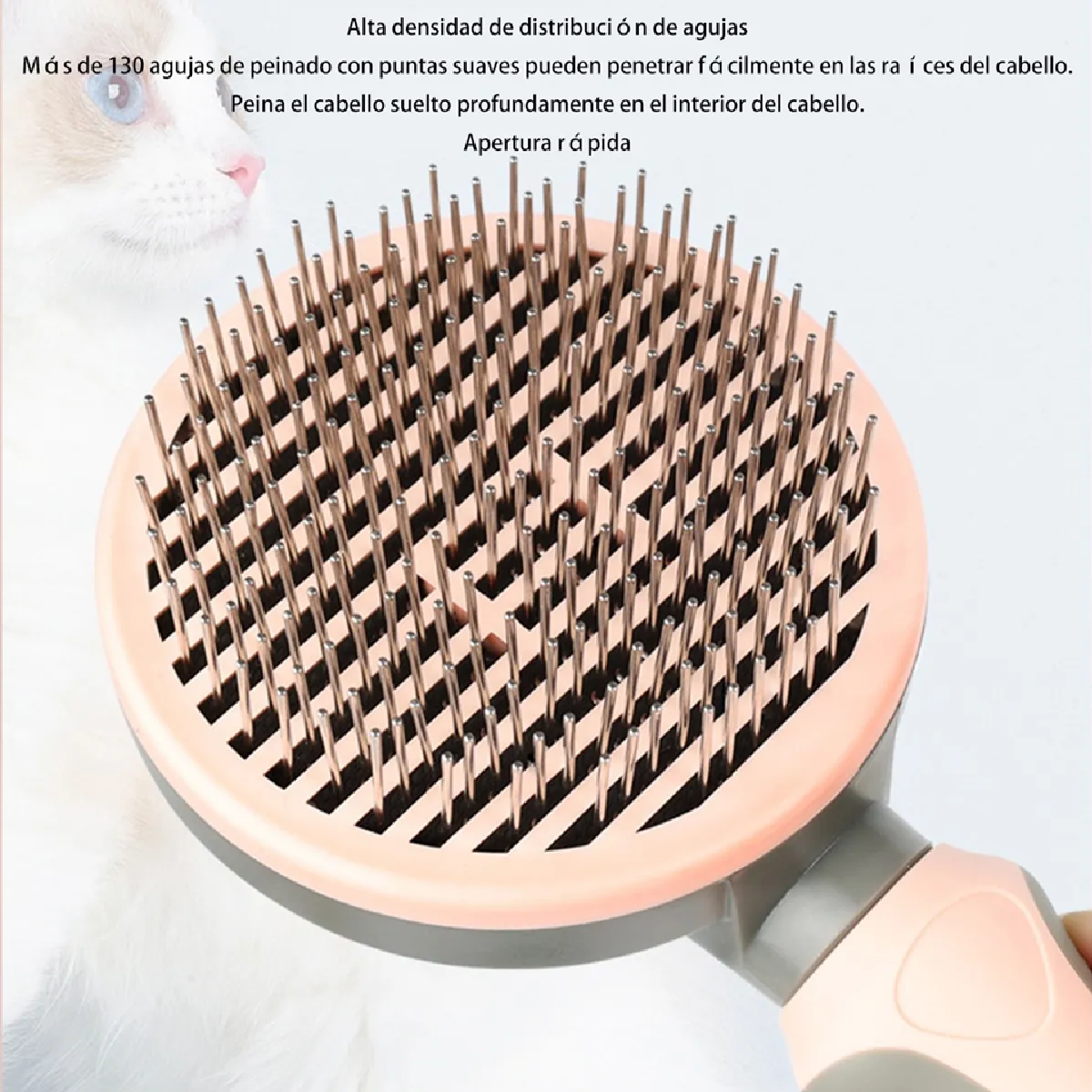 Cepillo Deslanador Para Quita Pelo 2 En 1 Naranja 