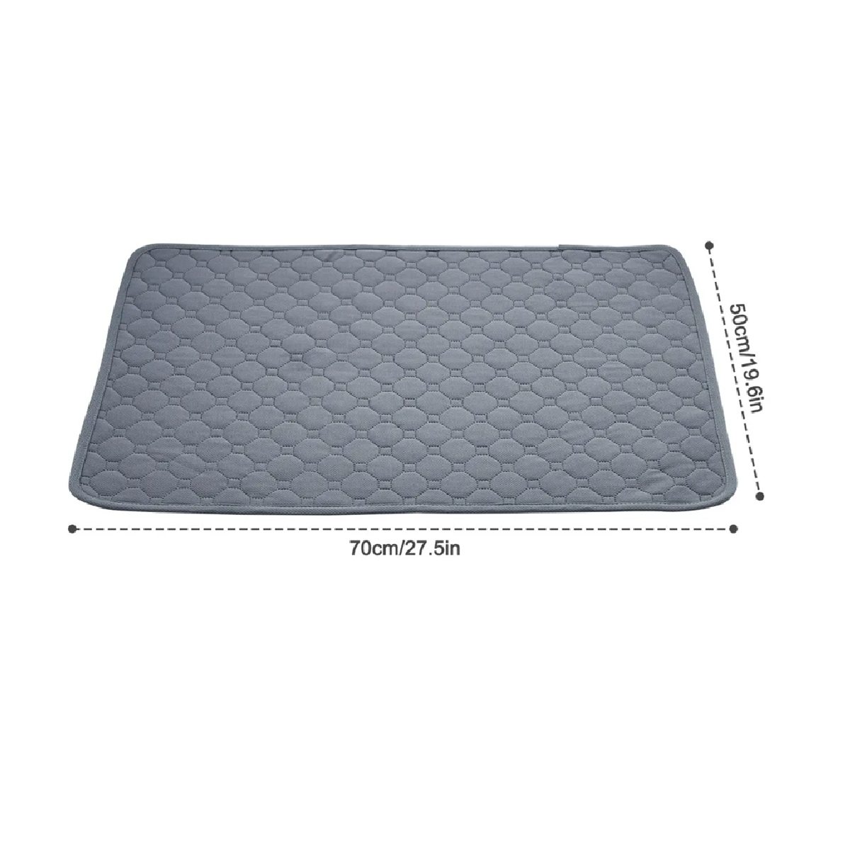 Pañales Tapete Entrenador Para Perro Almohadillas GRIS