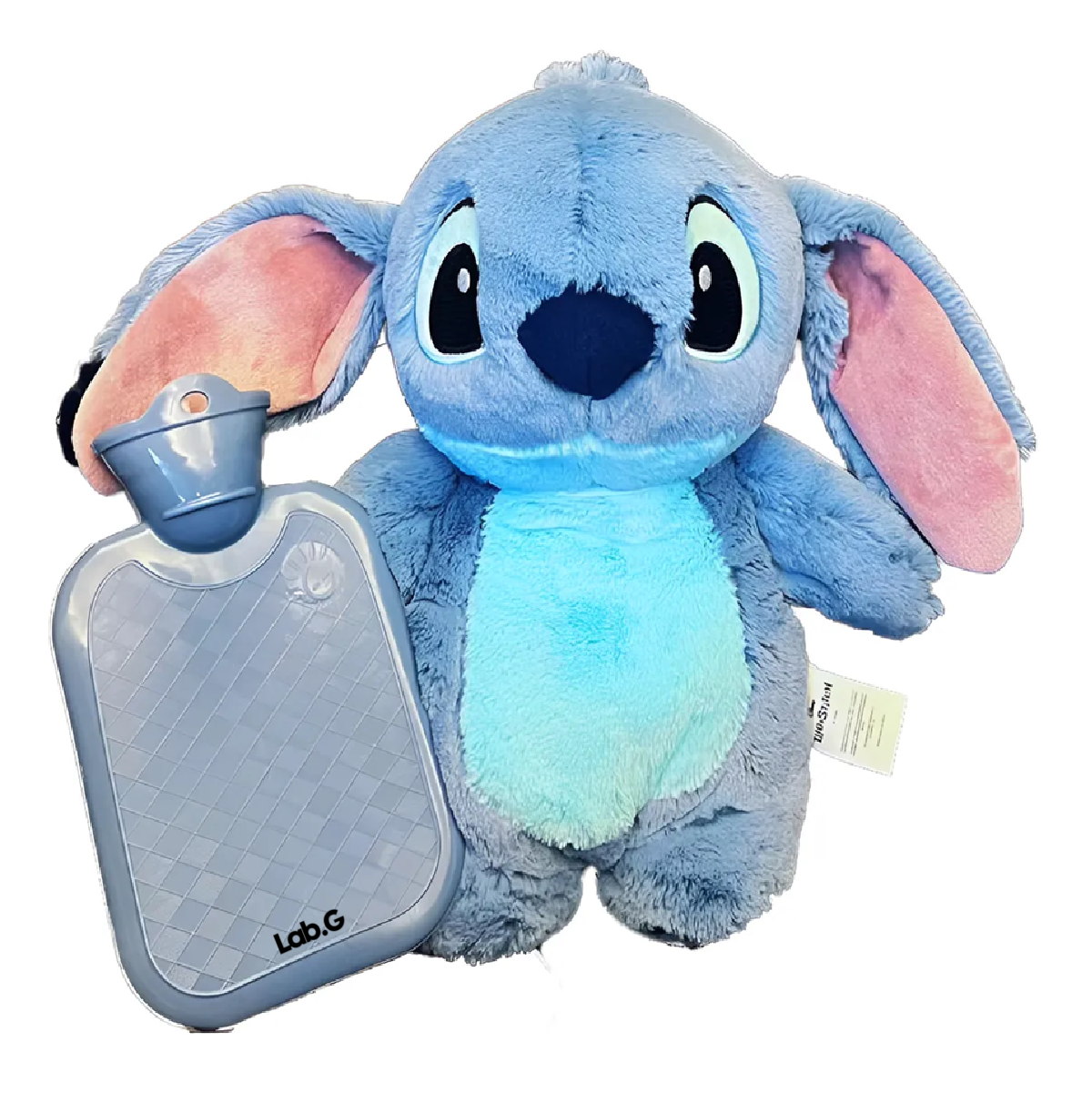 Stitch Bolsa De Agua Caliente Peluche 2pz Azul