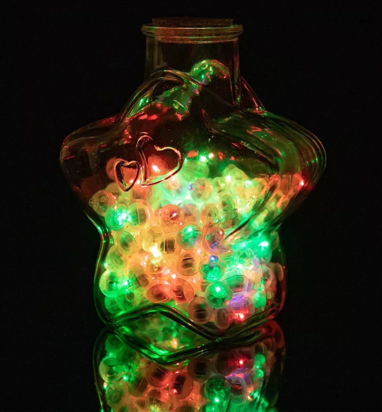 100 Piezas De Luces Led For Bebidas Con Forma De Globo Redo Blanco Colores