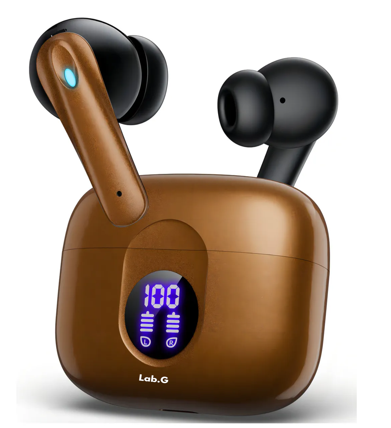Audífonos Inalámbricos Bluetooth Dorado