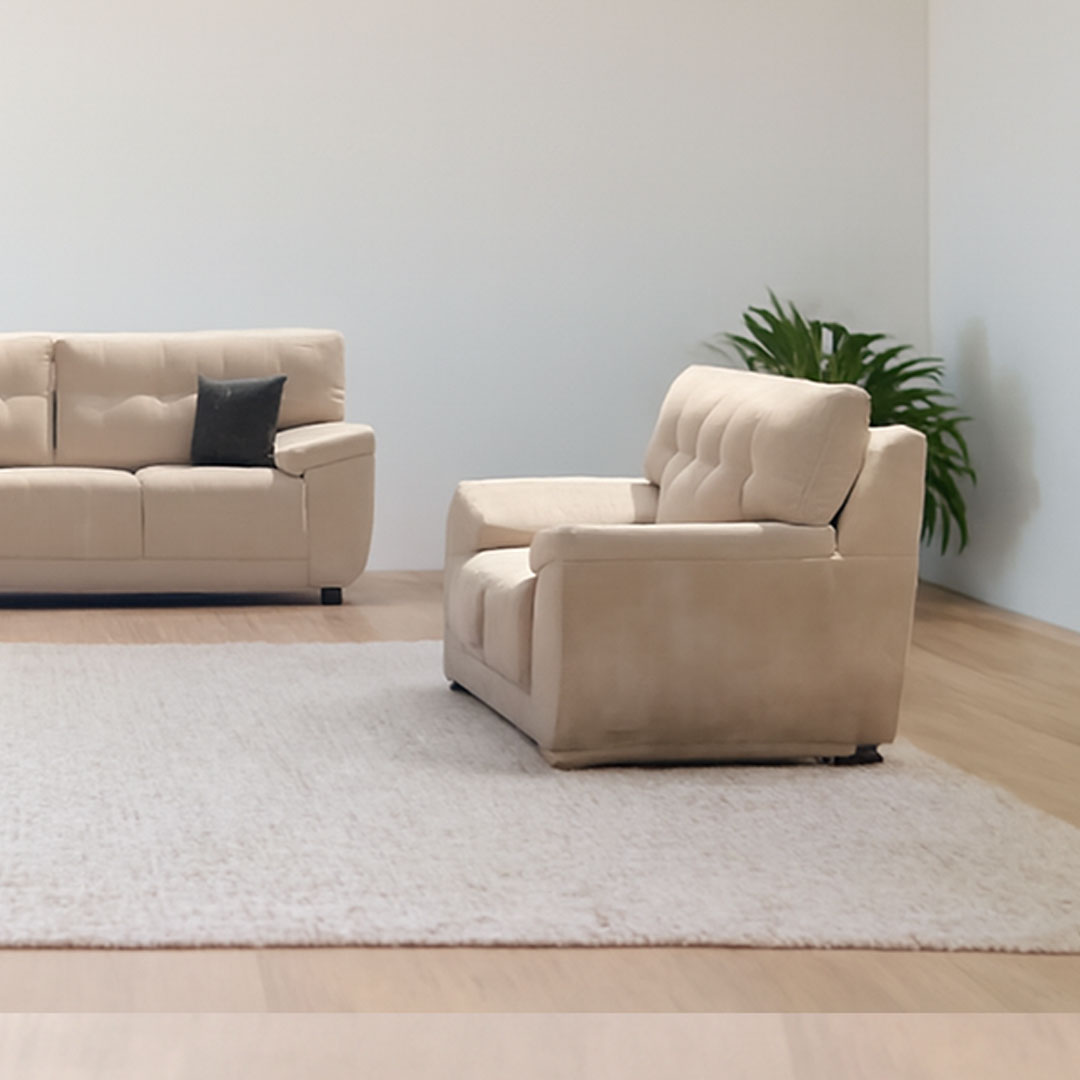 Sala Completa 321 Sillón Sofá Love Cómoda Waldos R21 Muebles