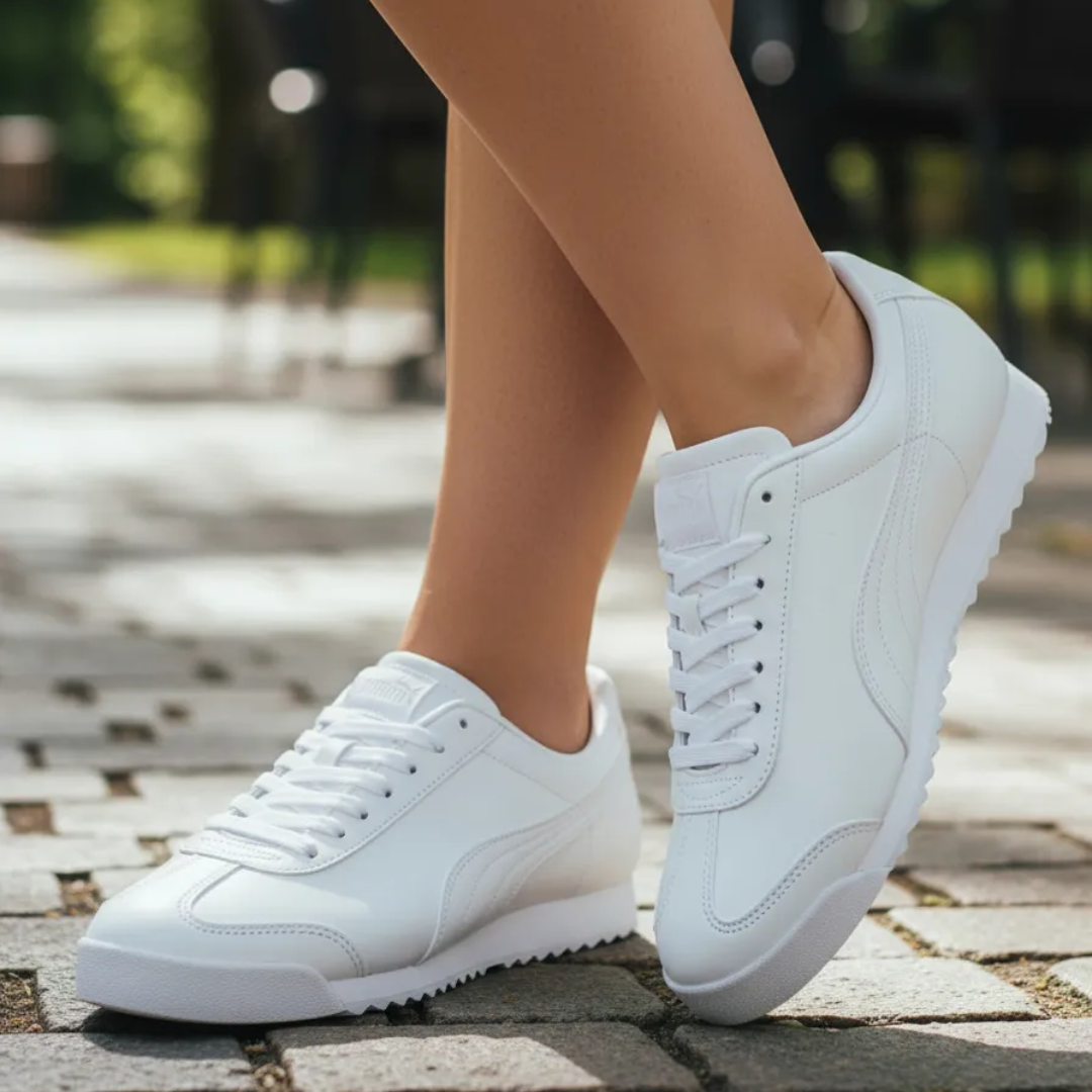 Tenis Puma Roma Original Total White 35357221