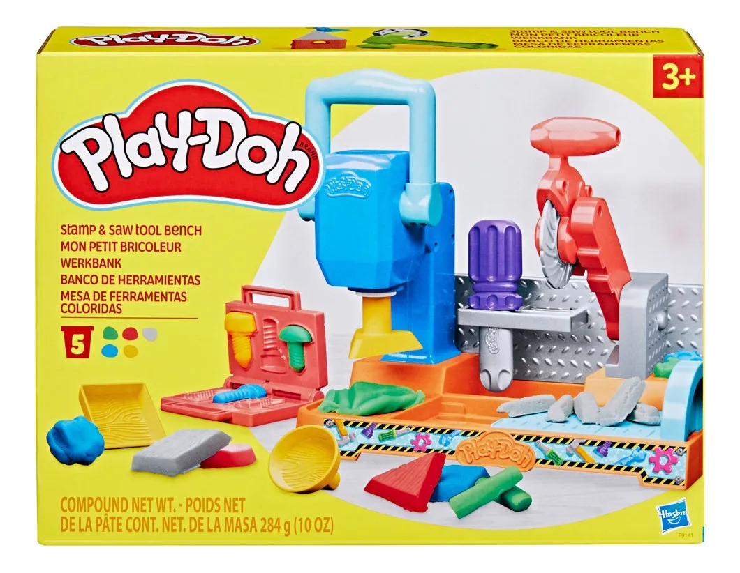 Set De Masas Play Doh De Banco De Herramientas