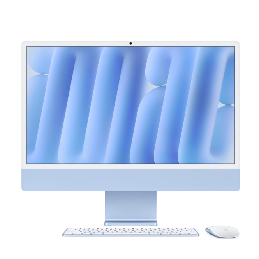 Apple iMac Retina iMac 24", Apple M4, 24GB, 512GB, Azul.