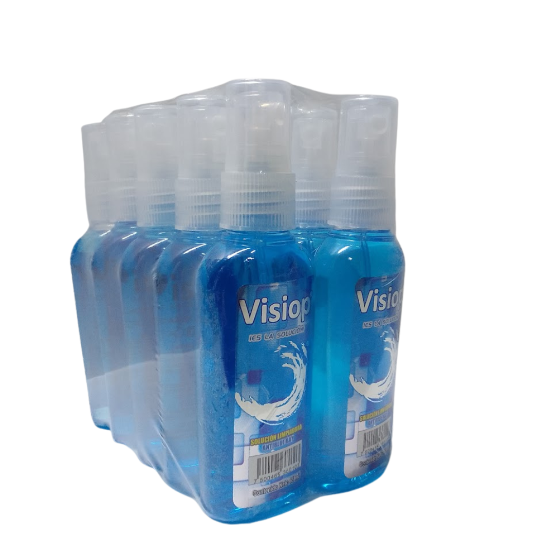 Solución Liq. Limpiador Lentes Antireflejante 60ml 10 Piezas  404E107