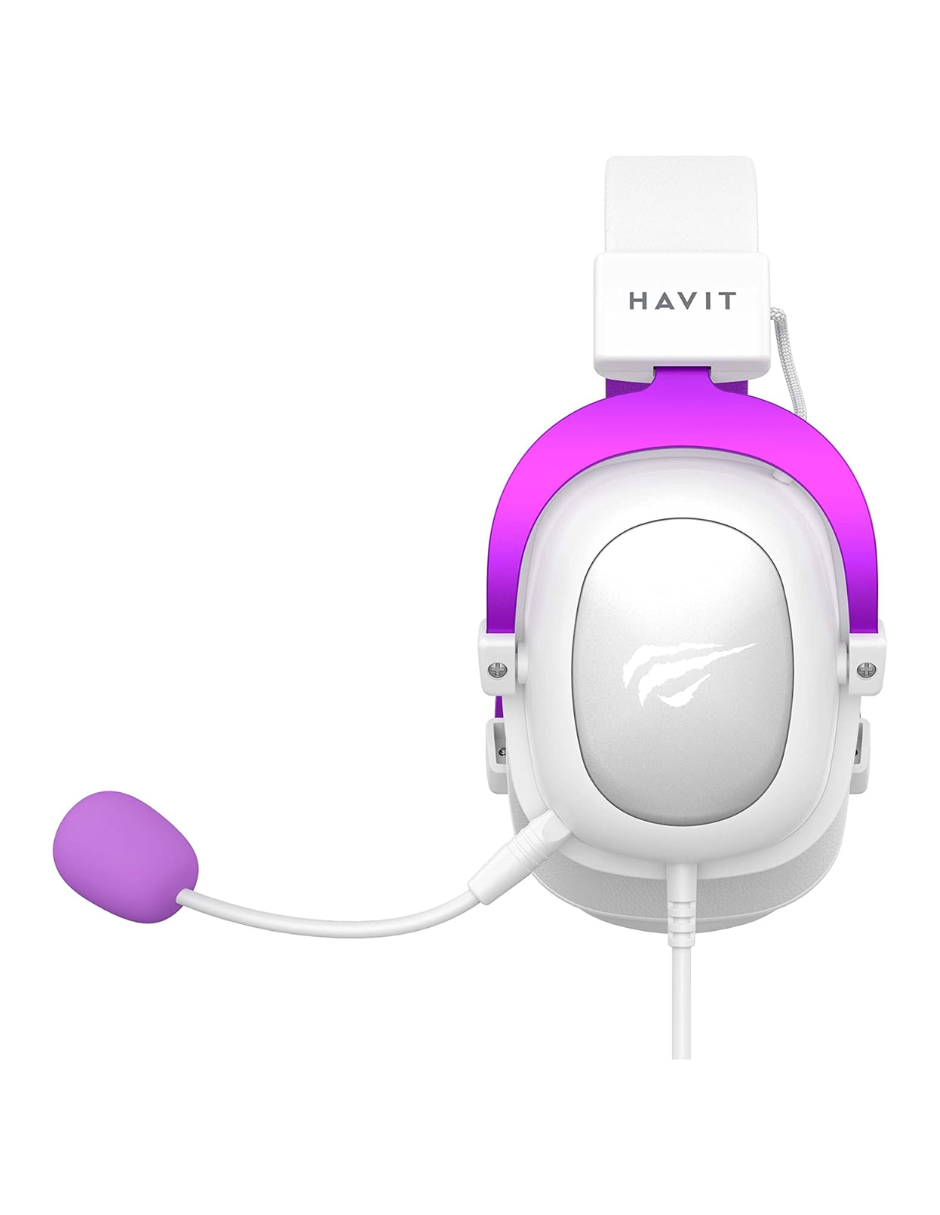 Audífonos Gamer Headset alámbricos Havit 3.5mm Sonido envolvente 