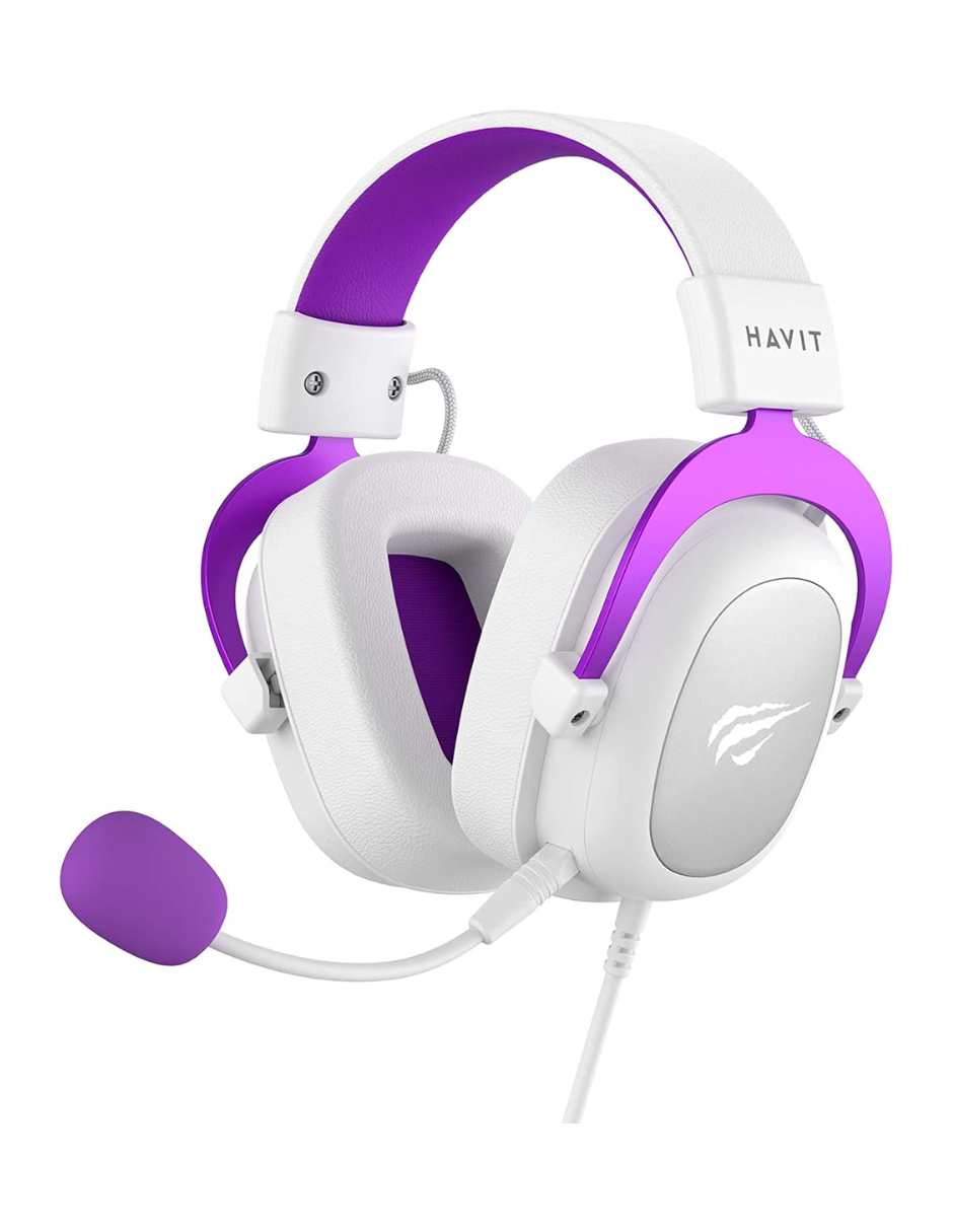 Audífonos Gamer Headset alámbricos Havit 3.5mm Sonido envolvente 