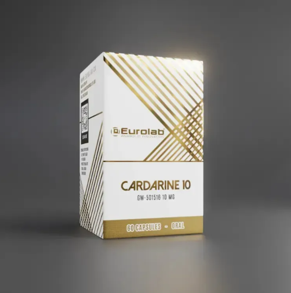 Suplemento Eurolab Cardarine 10 / 10mg / 60 Cápsulas