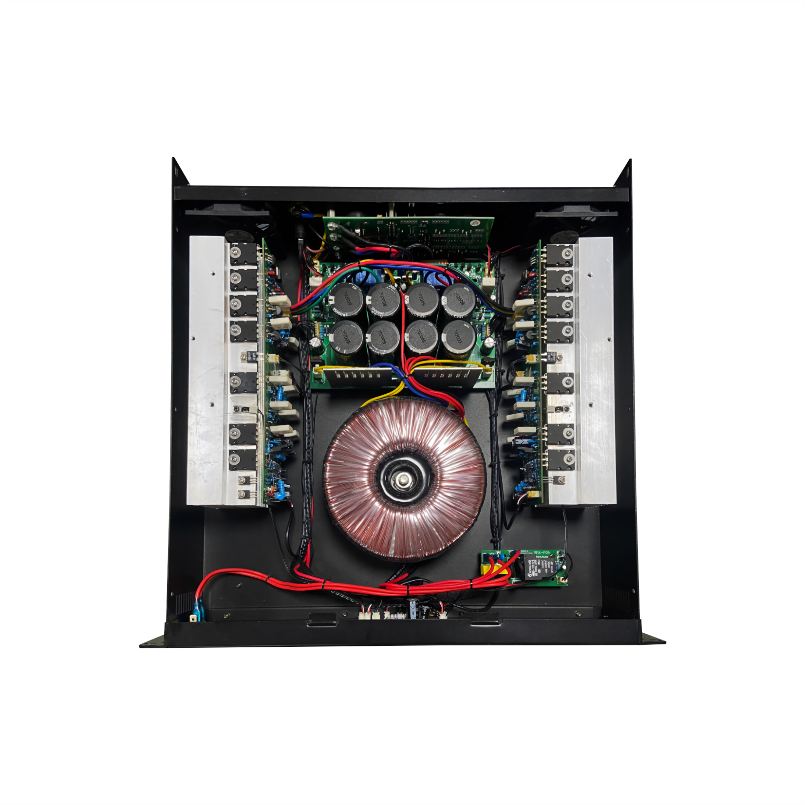 Amplificador Profesional Clase H Skrander Az-1000 2 canales 1000wx2