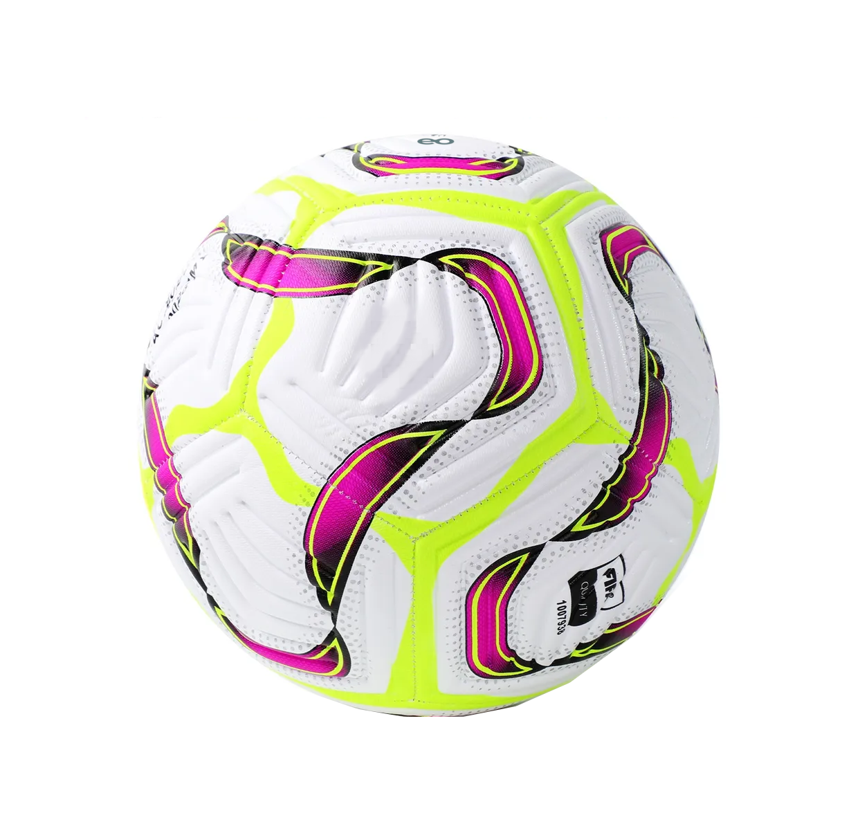 Balón Fútbol Soccer Para Entrenamiento Champions Stars No. 5 Verde Morado