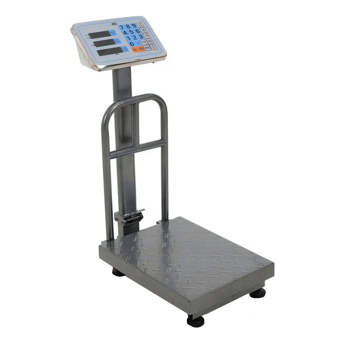 Bascula Electronica Comercial Industrial Digital 150 Kg Gris