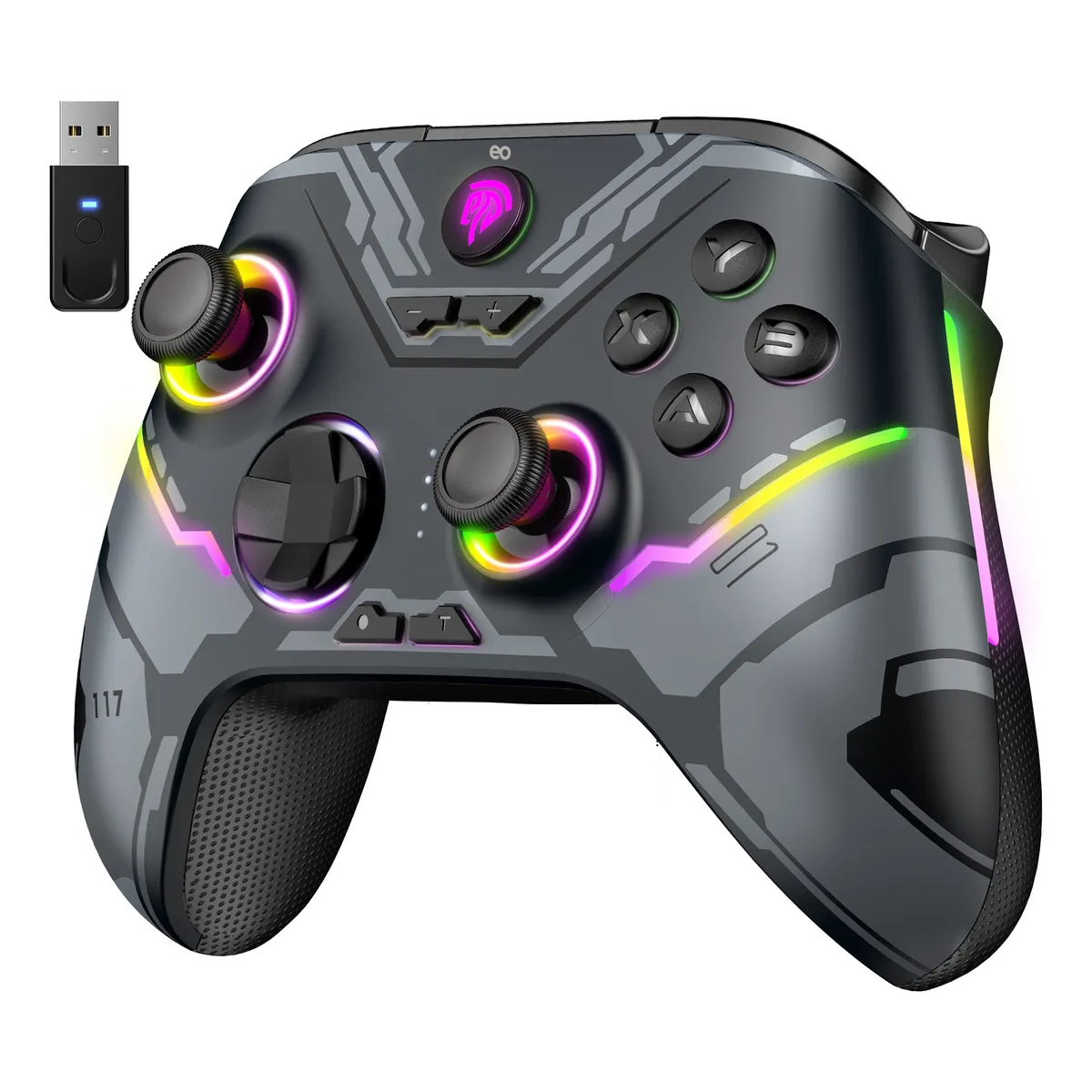 Control Bluetooth Para Pc Android Ios Nintendo Switch Hall Joysticks Y Triggers