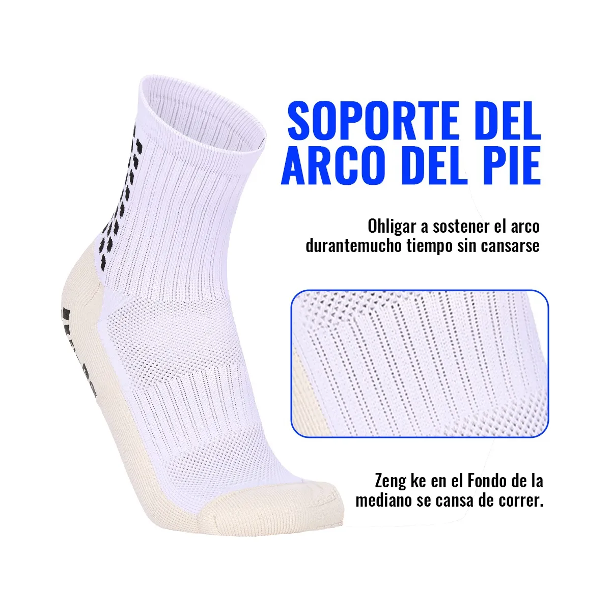 Kit Calcetines Futbol  14 Pares 7 negro - 7 blanco