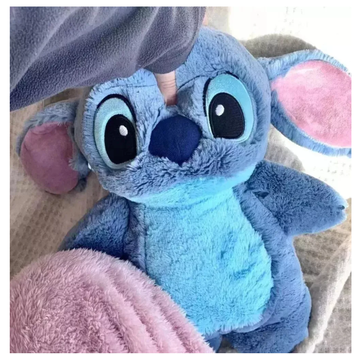 Bolsa Agua Caliente Colico Peluche Menstrua Color Azul