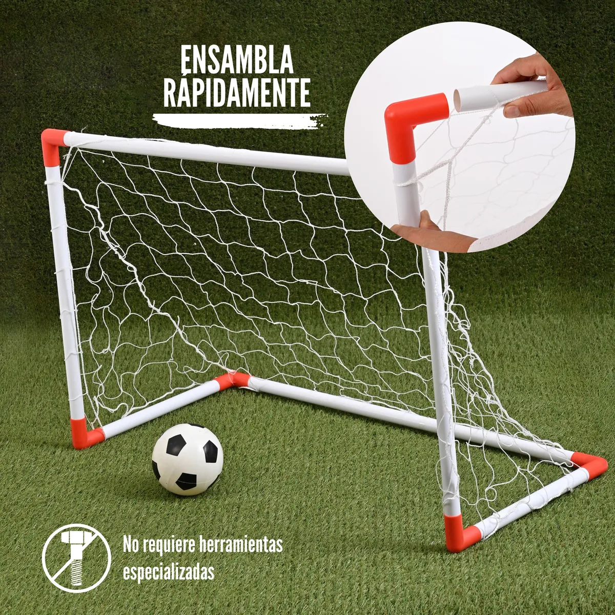 Porteria Futbol Rapido Set 2 Mini Porterias Infantil