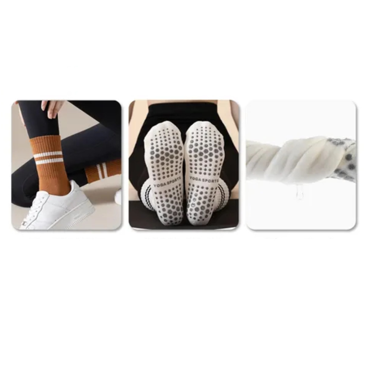 14 Par Calcetines Para Yoga Calcetas Pilates Para Mujer CombInacion B