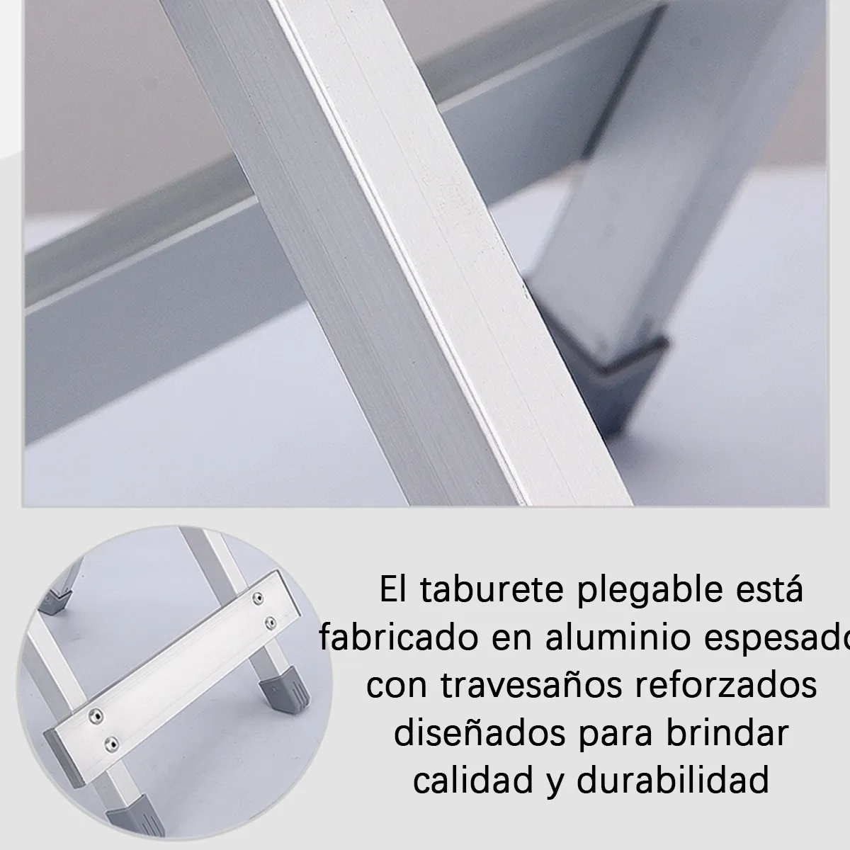 Banco Plegable Portátil Sillas Exterior Acero Para Jardín