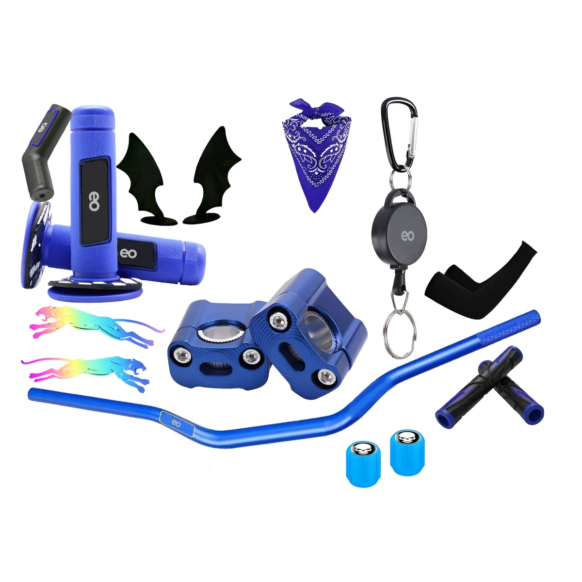 Manubrio Deportivo Protaper Evo Motocross Y Bases Y Puños 2