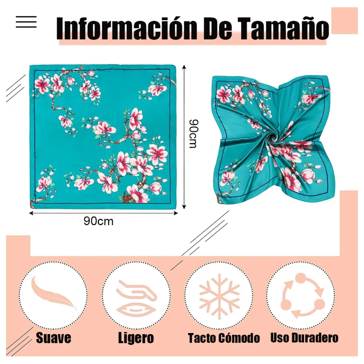 Tienda De Bufandas Cuadradas De Seda Para Mujeres - Louis Jane