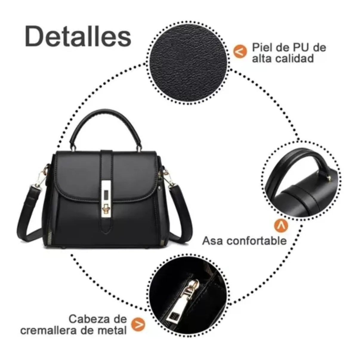 FUNDA NEGRA CON CREMALLERA Y ASA PARA RASPBERRY PI 400