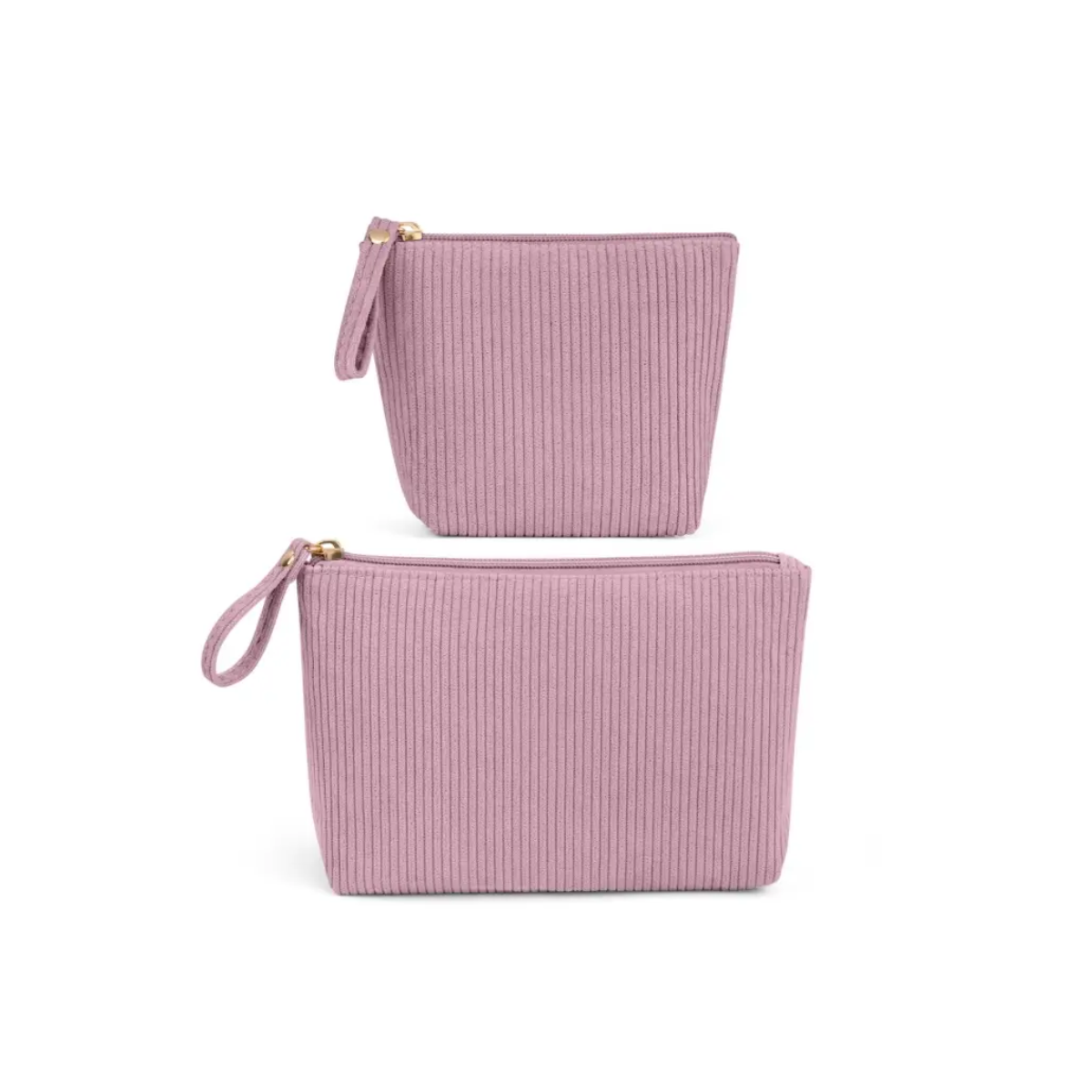 Neceser Cosmetiquera De Maquillaje 2 Piezas Rosa chicle