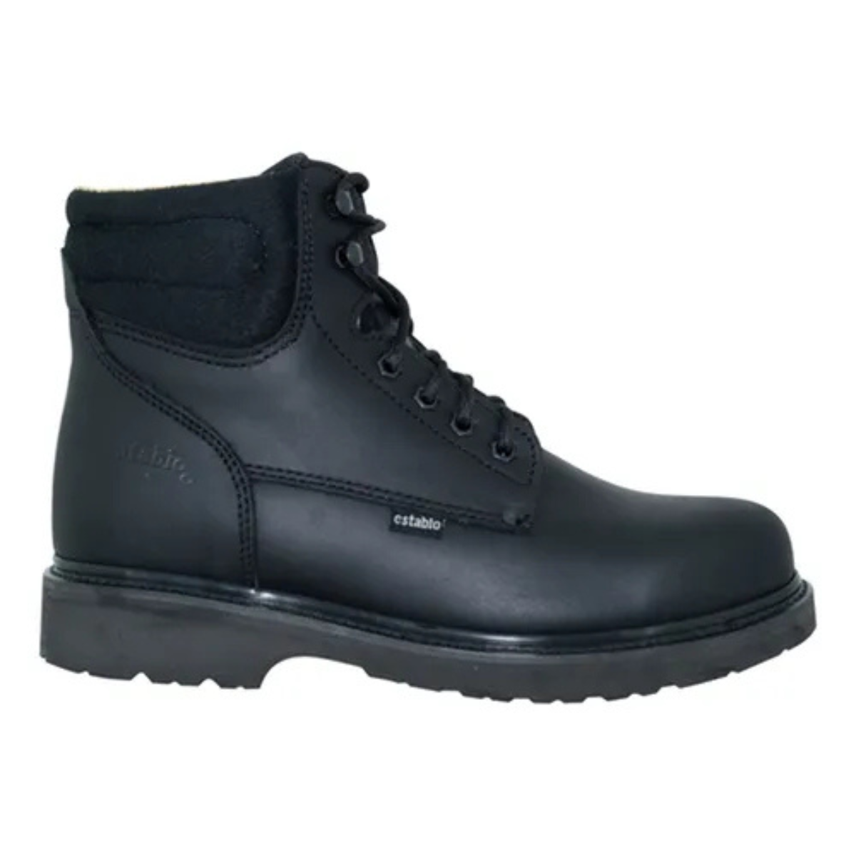 Bota Industrial de Trabajo para Hombre Establo Modelo 506, Seguridad y Resistencia