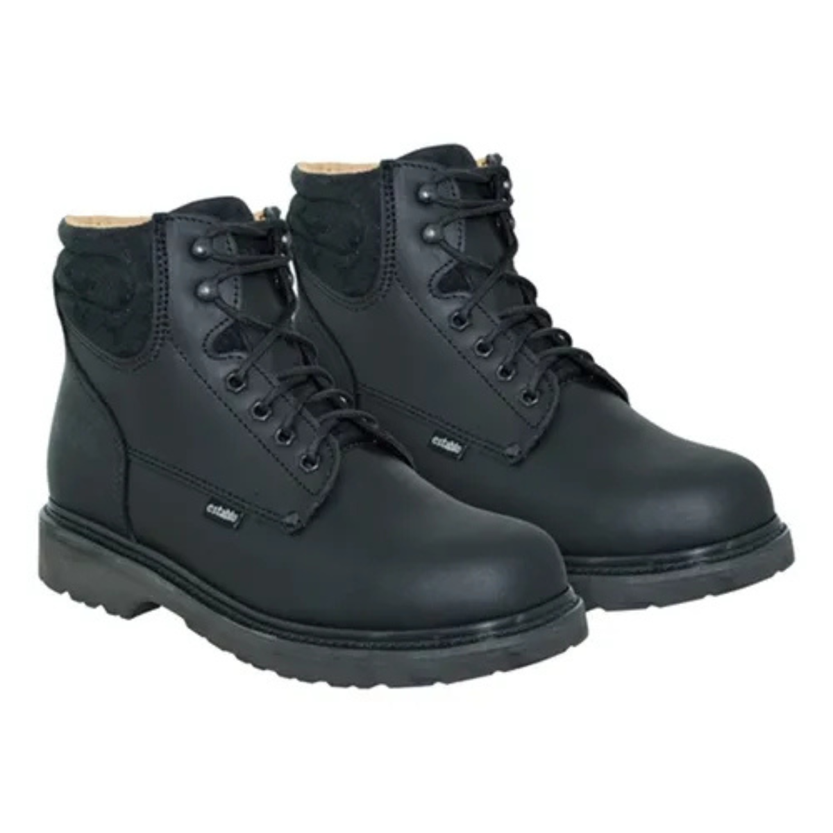 Bota Industrial de Trabajo para Hombre Establo Modelo 506, Seguridad y Resistencia