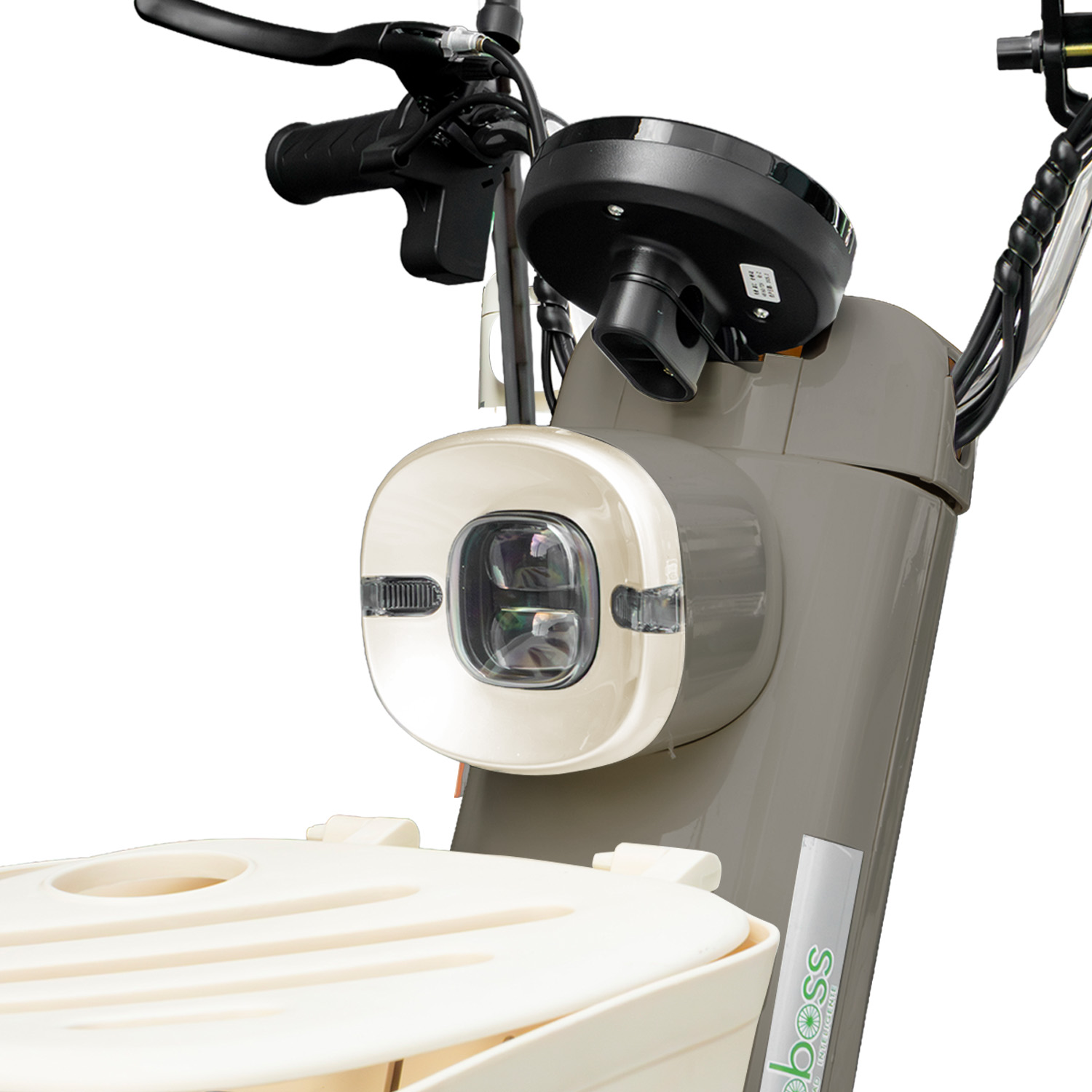 Bicicleta Electrica Bicimoto Electrica Potencia Maxima del Motor 500 W Bateria 48V 15AH Autonomia Lening Cafe