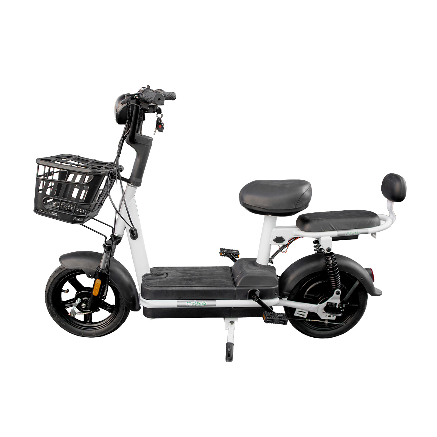 Moboss Bicicleta Electrica para Adultos Bicimoto Electrica Potencia Maxima del Motor 350 W Bateria 48V 13AH Prince Negra