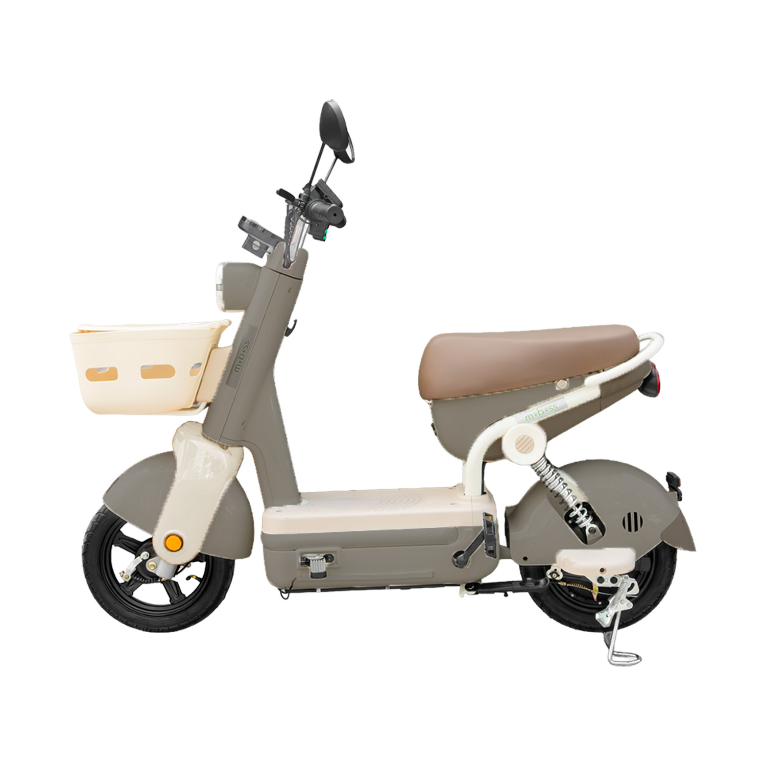 Bicicleta Electrica Bicimoto Electrica Potencia Maxima del Motor 500 W Bateria 48V 15AH Autonomia Lening Cafe