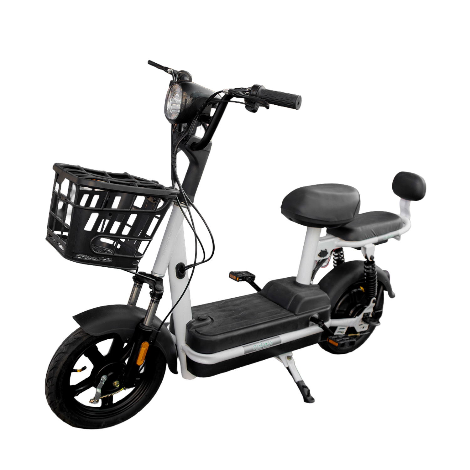 Moboss Bicicleta Electrica para Adultos Bicimoto Electrica Potencia Maxima del Motor 350 W Bateria 48V 13AH Prince Negra
