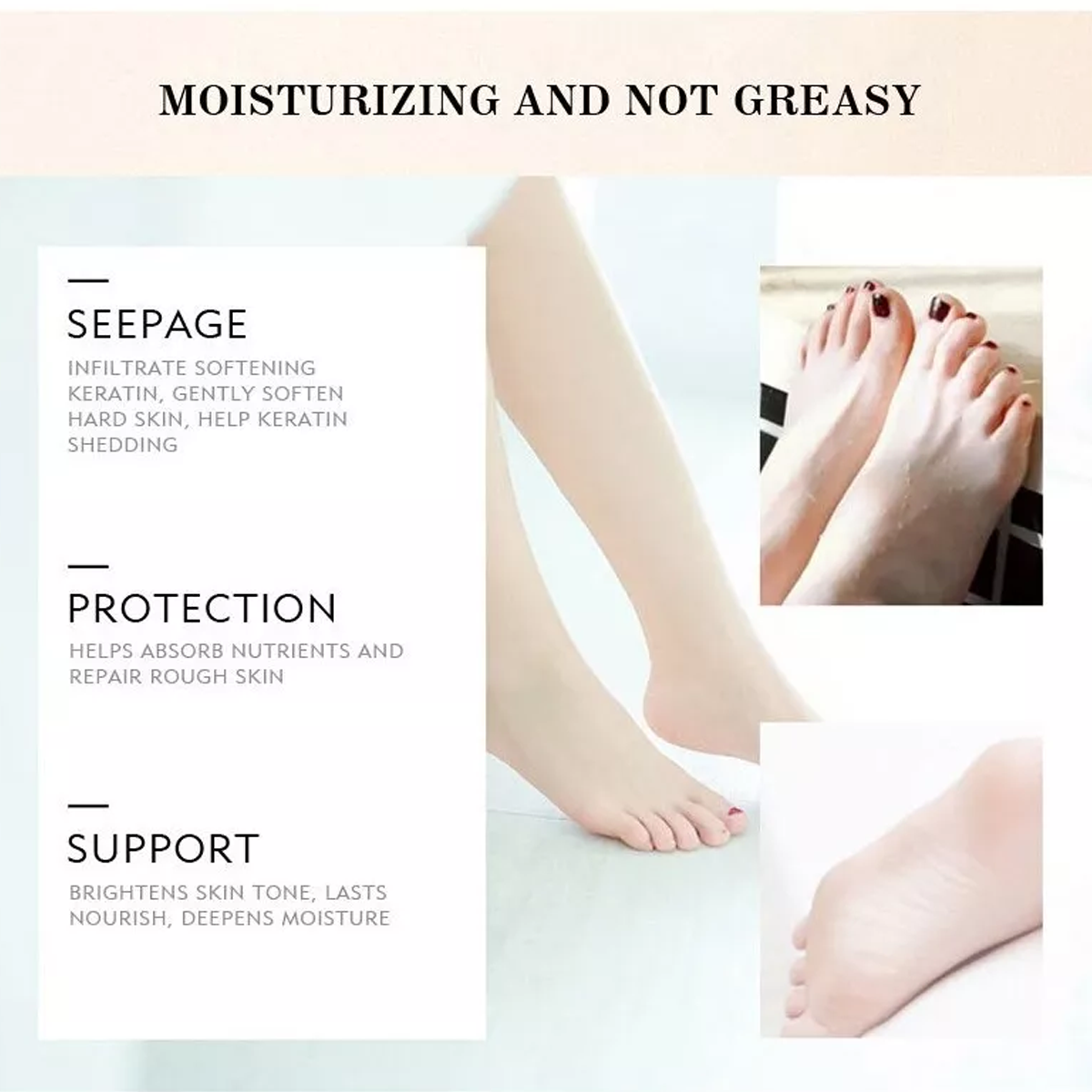 Crema Aclaradora Blanqueadora Exfoliante De Pies 100ml