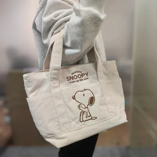 Snoopy Bolsas De Noche Sears Bolsa De Mano Hombro Bordado De