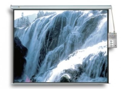 Pantalla de Proyección MSE-305, 170 pulgadas, Eléctrica, Color blanco