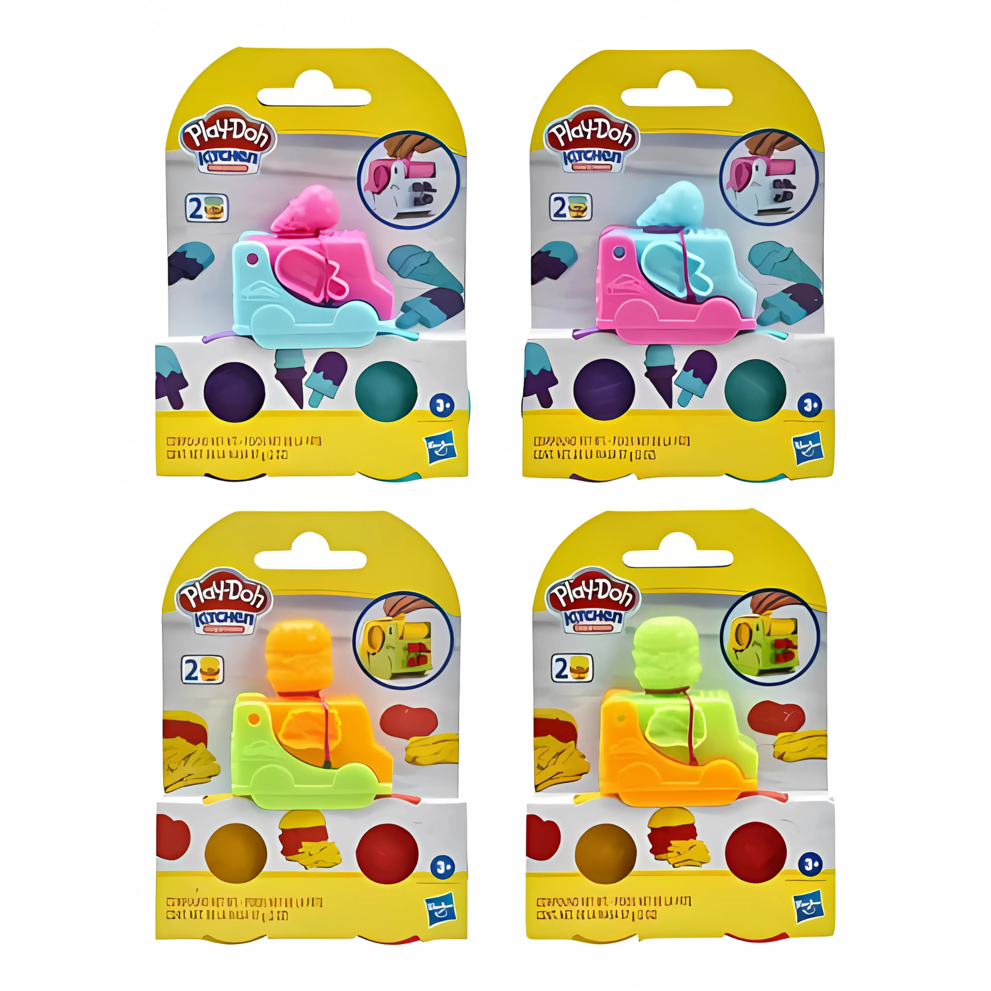 Play-doh Kitchen Carrito De Comida Al Azar