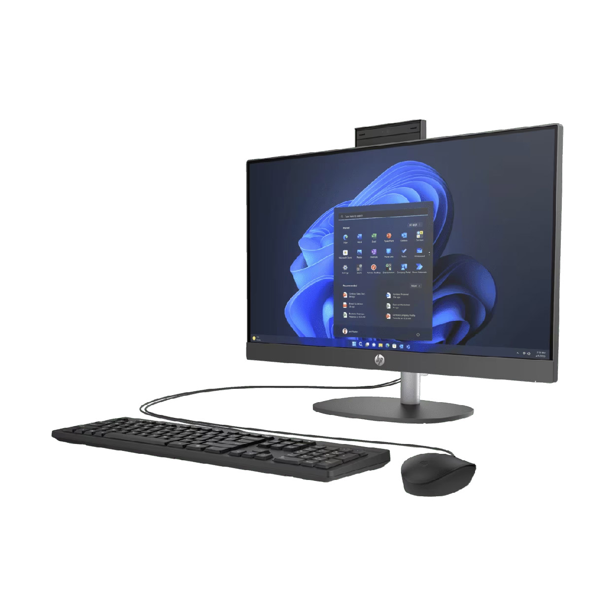 OPEN BOX: HP Pro One 245 G10 23.8", AMD Ryzen 7 7730U, 8GB RAM, 512GB SSD, Windows 11 Home, Negro